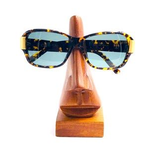 Nicole Miller Varth Tortoise Oval Sunglasses
